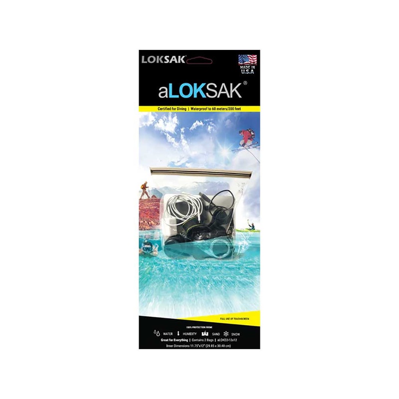 aLOKD2-12 x 12 Waterproof Bags – 2 Pack