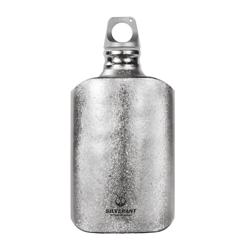 Ultralight Titanium Water Bottle 600ml – Slim