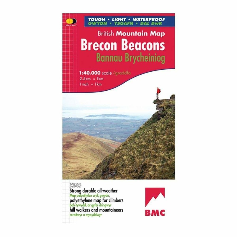 British Mountain Map – Brecon Beacons