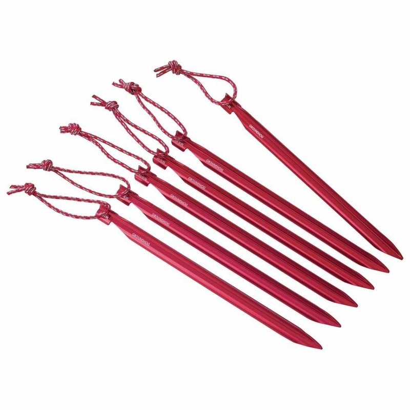 Groundhog Tent Stakes – 6 Pack