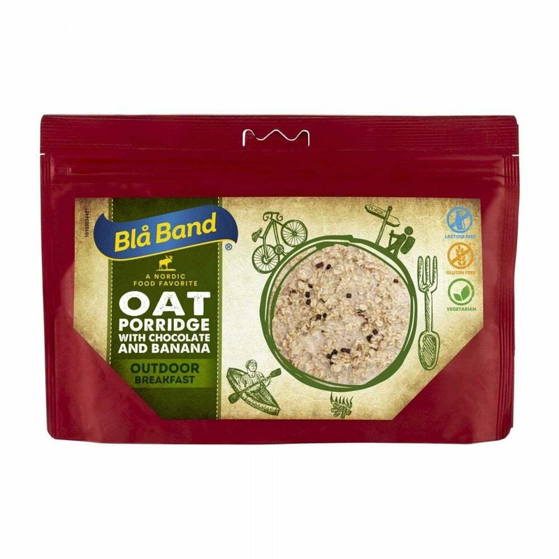 Oat Porridge with Chocolate & Banana