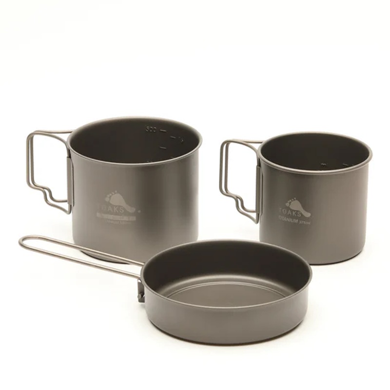 1-Person Titanium Compact Cookset