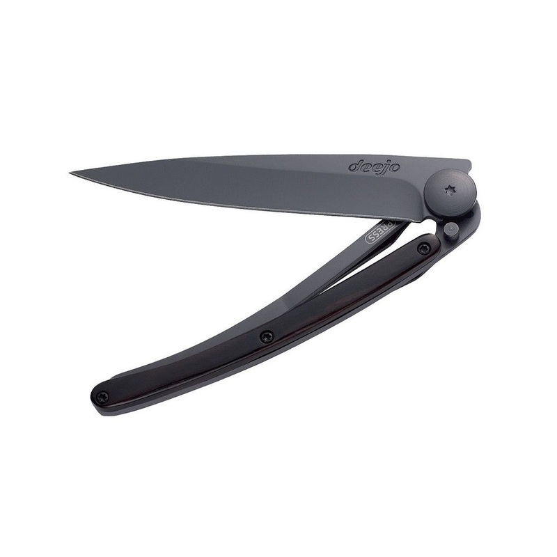 27g  Knife – Black/Ebony Wood
