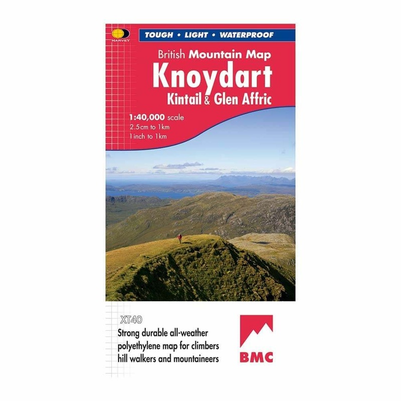 British Mountain Map – Knoydart