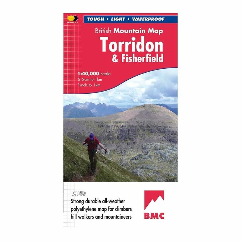 British Mountain Map – Torridon & Fisherfield