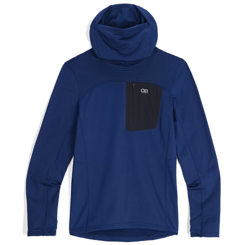 Vigor Grid Fleece Pullover Hoodie
