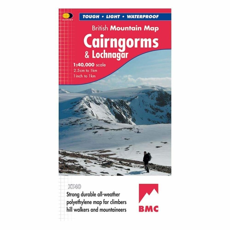 British Mountain Map – Cairngorms & Lochnagar