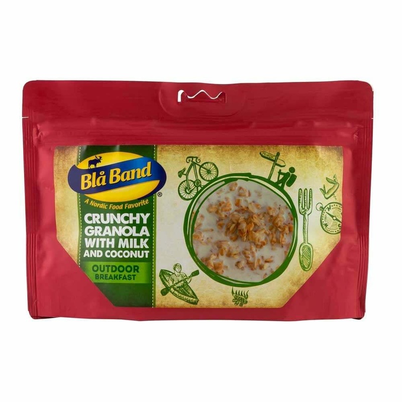 Crunchy Granola with Milk and Coconut