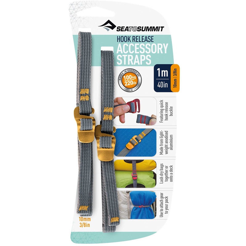 10mm Accessory Straps with Hook Release – 1m