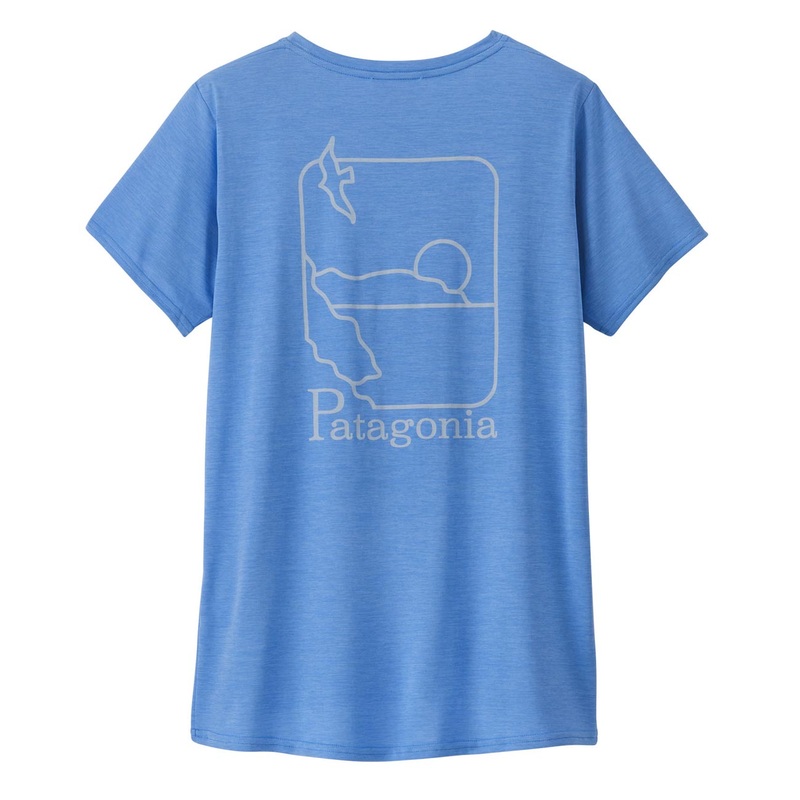 Womens Capilene Cool Daily Graphic Shirt – Waters