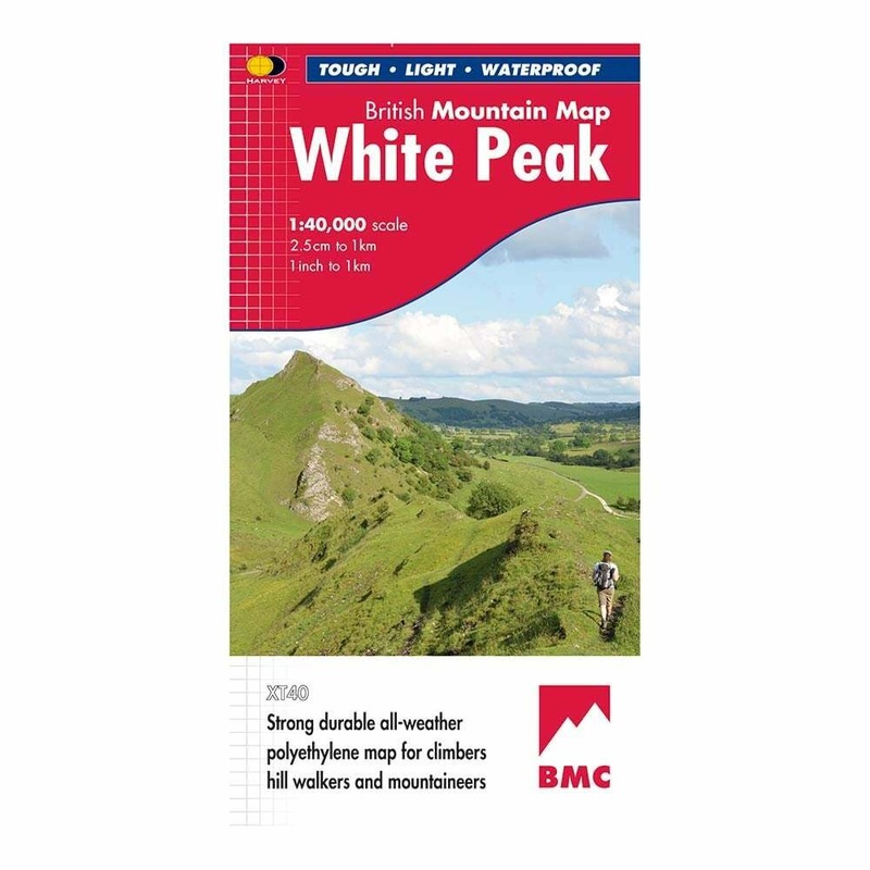 British Mountain Map – White Peak