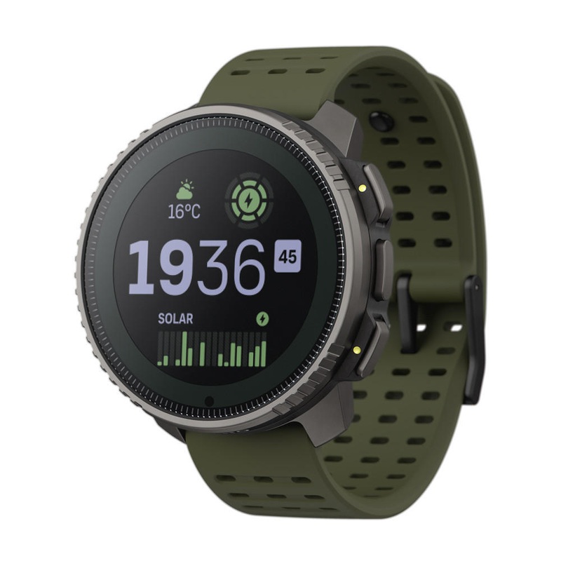 Vertical Titanium Solar Watch