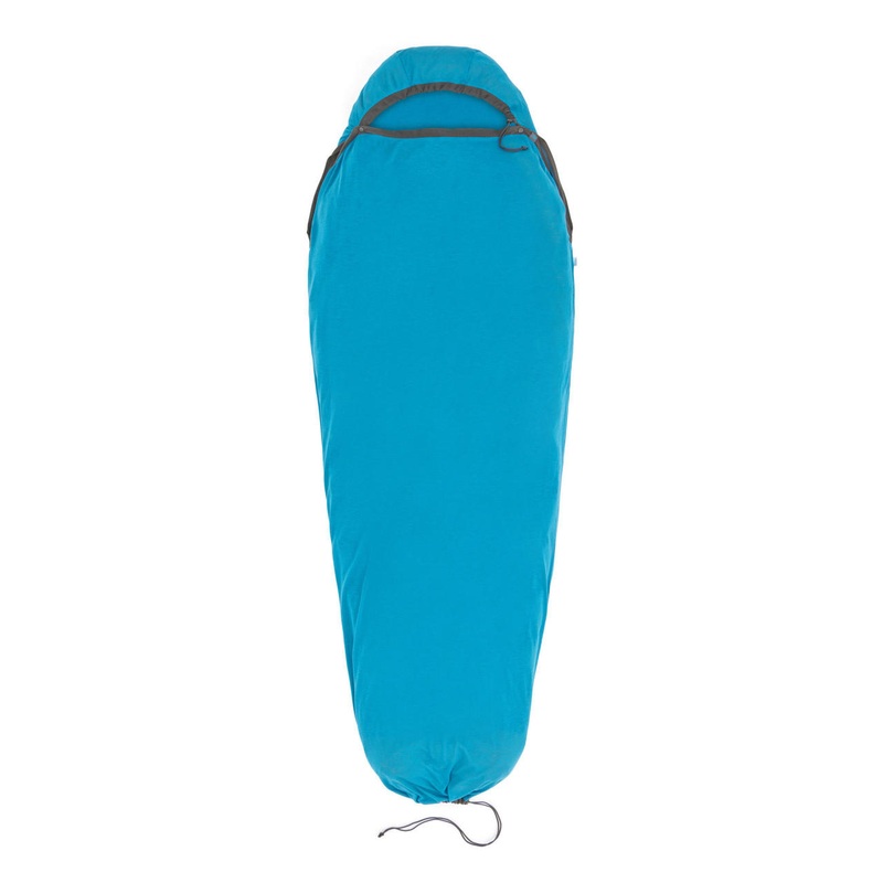 Breeze Sleeping Bag Liner – Mummy w/ Drawcord