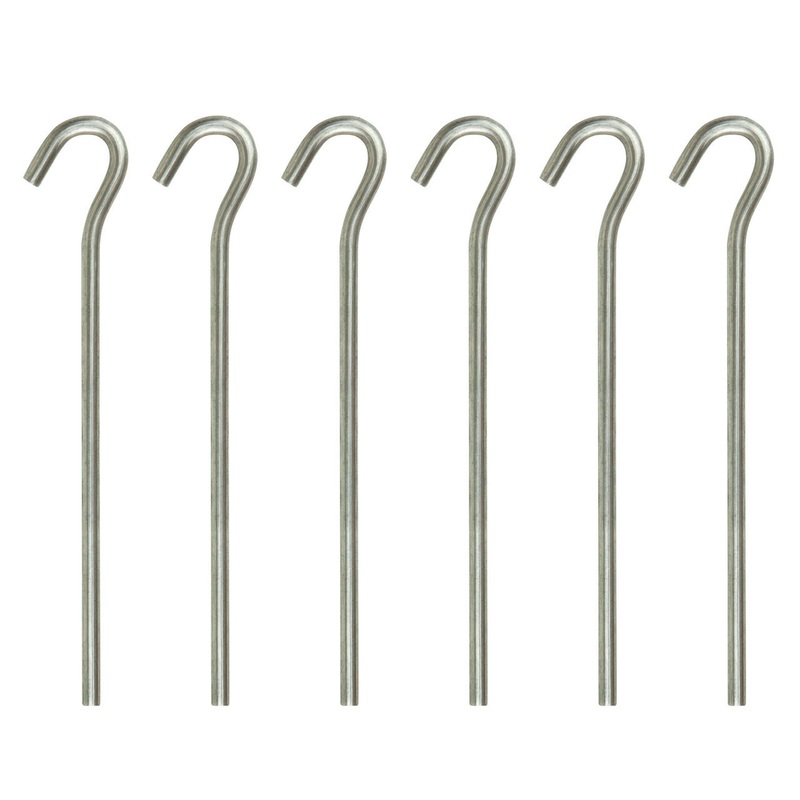 Mild Steel Round Wire Skewers 18cm – 6 Pack