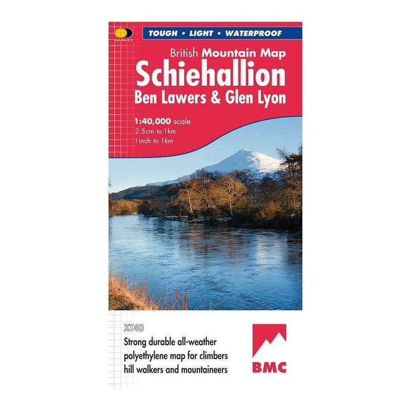 British Mountain Map – Schiehallion