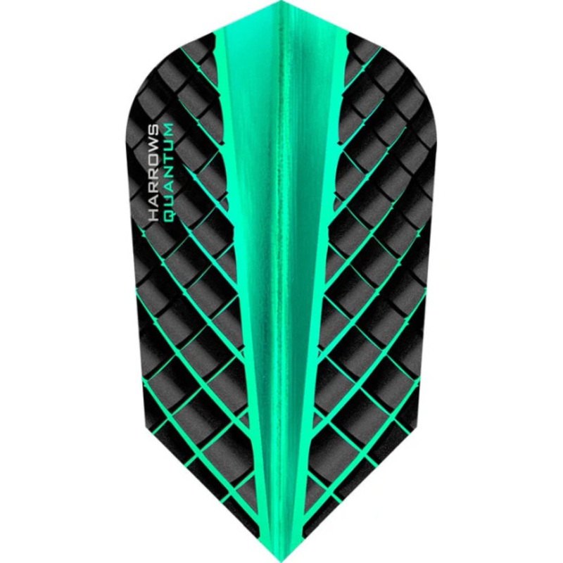 5 sets Harrows Quantum – Slim Flights – Jade