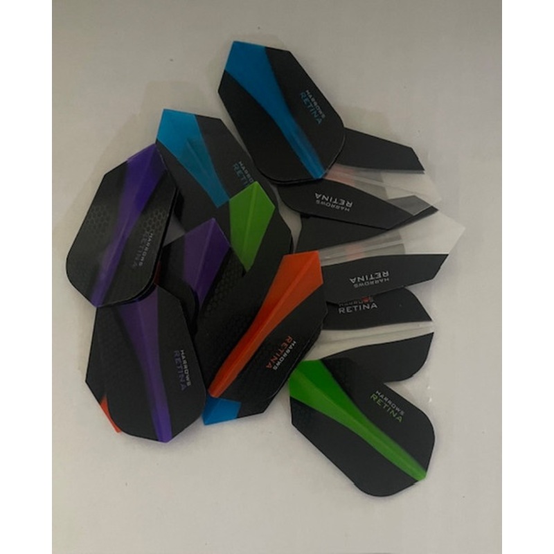 5 sets Harrows Retina – Slim Flights – MIXED
