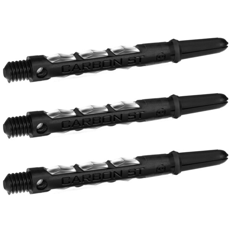 Harrows Carbon ST Medium Shaft – Black / Clear