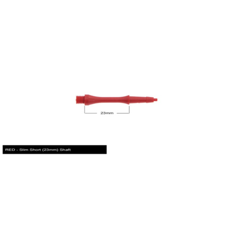 Harrows Clic Slim Short 2ba Shafts – Red