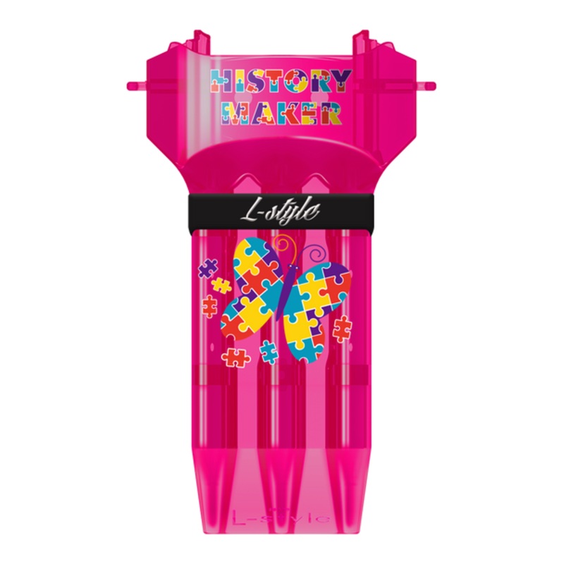 L-Style Krystal ONE Dart Case -Fallon Sherrock The History Maker – Pink