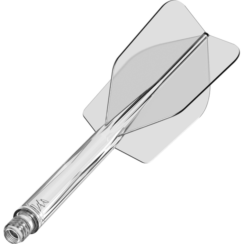 Mission Force 90 – New Moulded Flight & Shaft System -Clear- Slim-  Medium