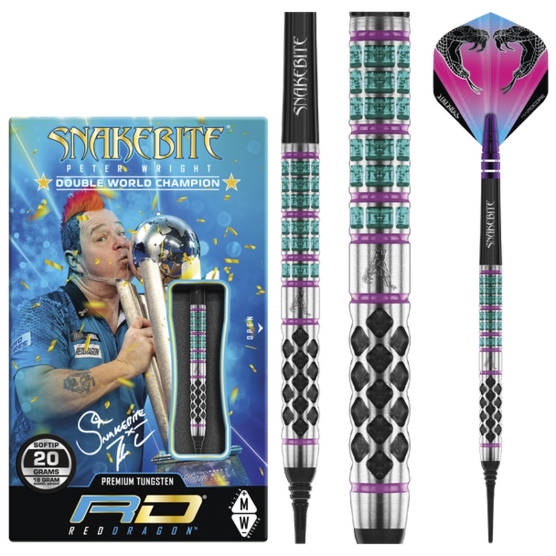 Red Dragon Peter “Snakebite” Wright Supa Venom Soft Tip – 20g