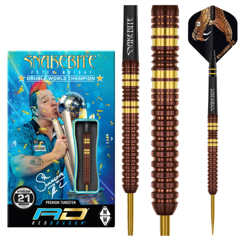 Red Dragon Peter Wright Copper Fusion Steel Tip 23g