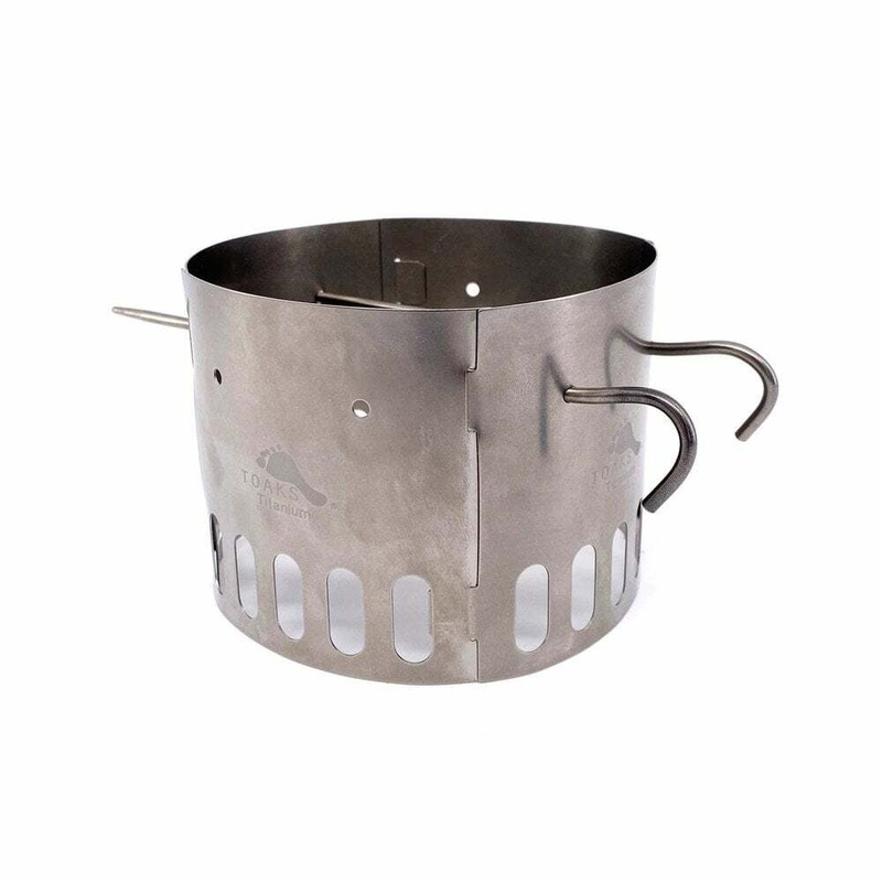 Titanium TiStand (Alcohol Stove Dual Stand and Windscreen)