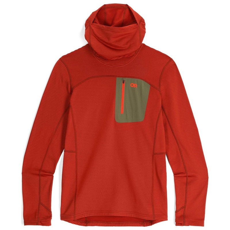 Vigor Grid Fleece Pullover Hoodie – Past Season Colours