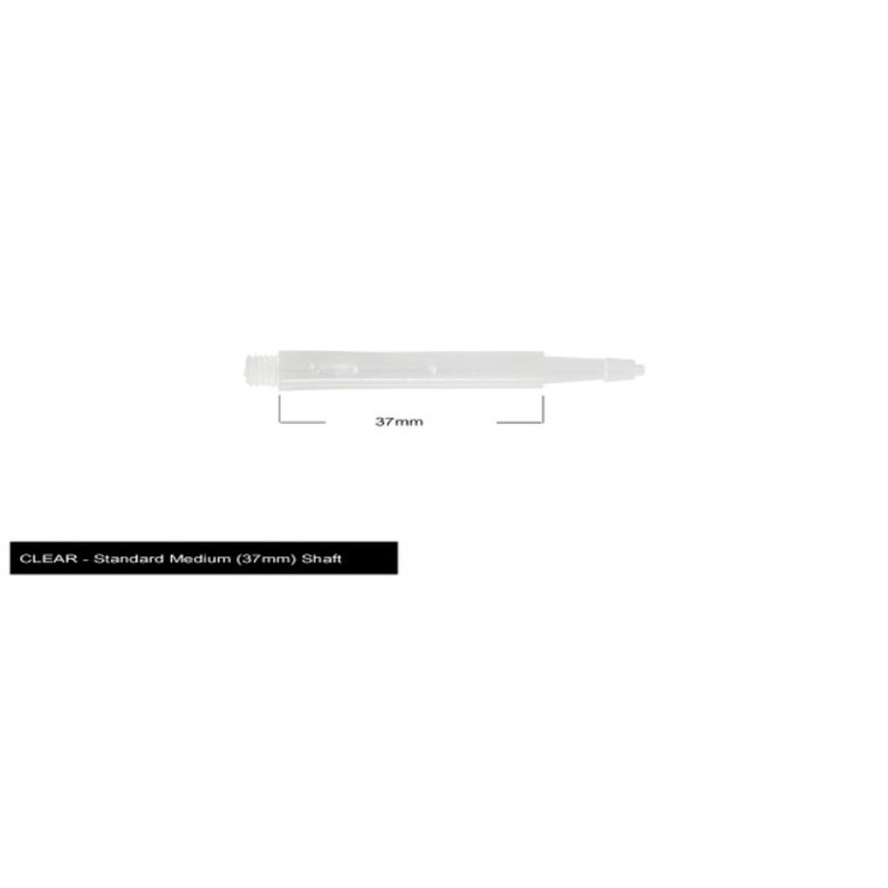 Harrows Clic Standard Medium 2ba Shafts – Clear
