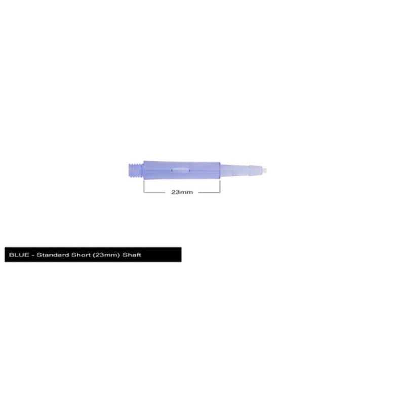 Harrows Clic Standard Short 2ba Shafts – Blue