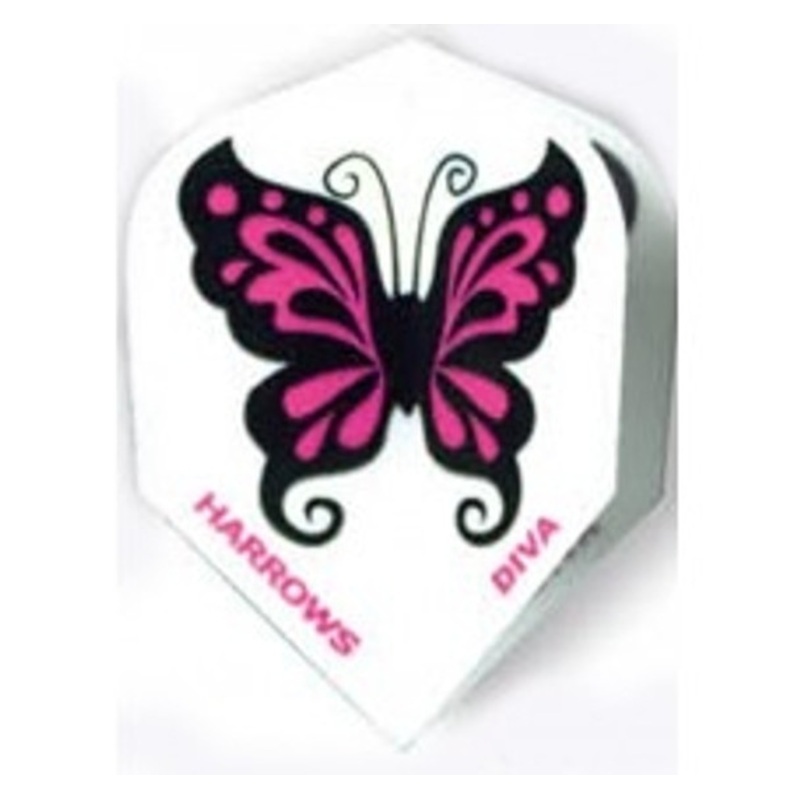 Harrows Diva Butterfly Standard Flights