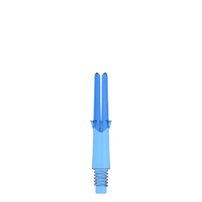 L-Style L-Shaft Straight Locked Clear Blue Dart Shafts – 130