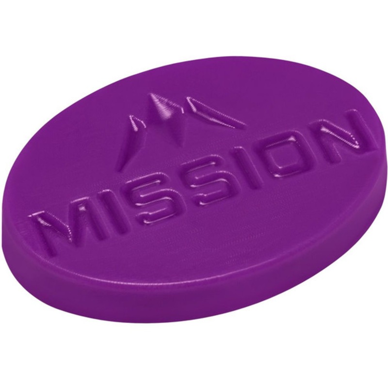 Mission Grip Wax with Logo – Scented – 7mm Thick – Large – Grape – Purple