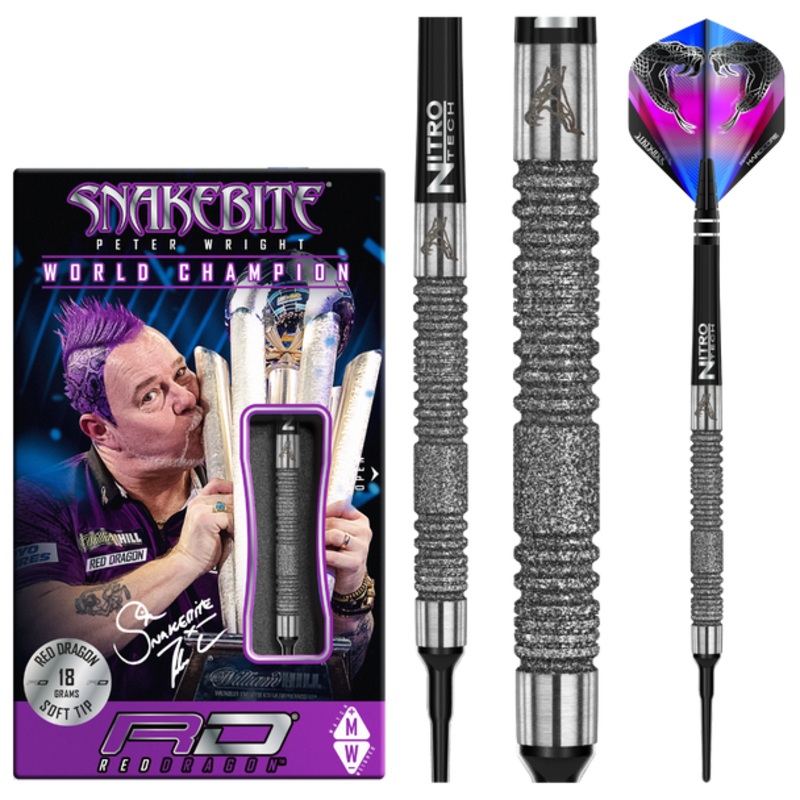 Red Dragon Peter Wright Euro 11 Element 18g Soft Tip