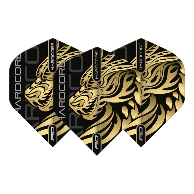 Red Dragon Players Extra Thick Hardcore Jonny Clayton Gold Dragon Standard Flights