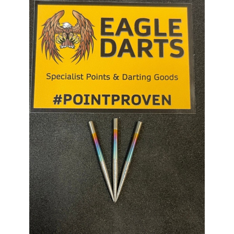 Talon Replacement Steel Tip Points – Rainbow 38mm