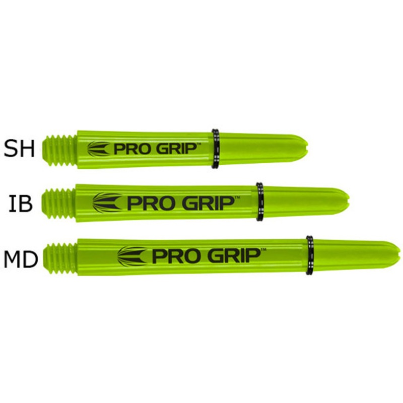 Target Pro Grip Polycarbonate Shafts – Lime Green Intermediate