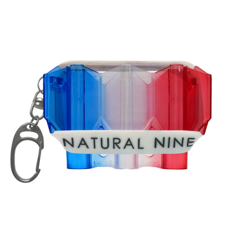 L-Style Krystal Flight Case  Natural Nine Tri Color Mondrian