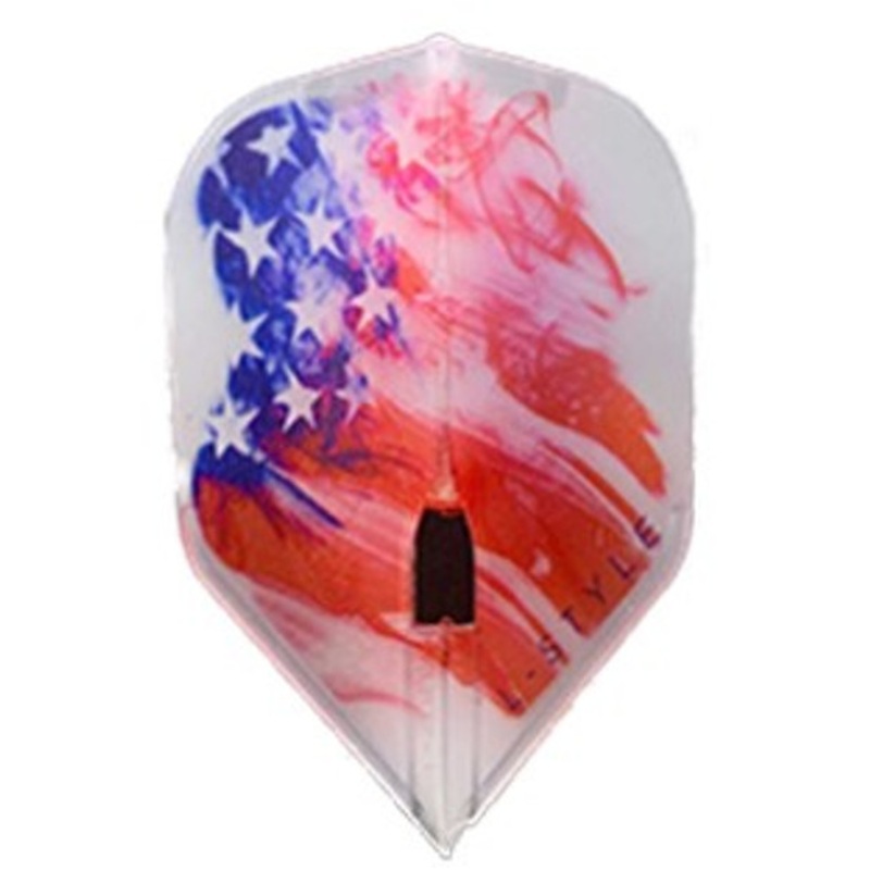 L-style L3c American Flag V3 Signature Champagne Flights – Clear White