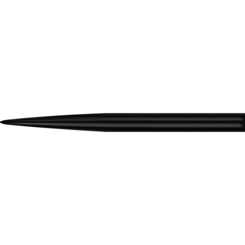 Mission Glide Points – Replacement Smooth Points – Black – Length 30mm