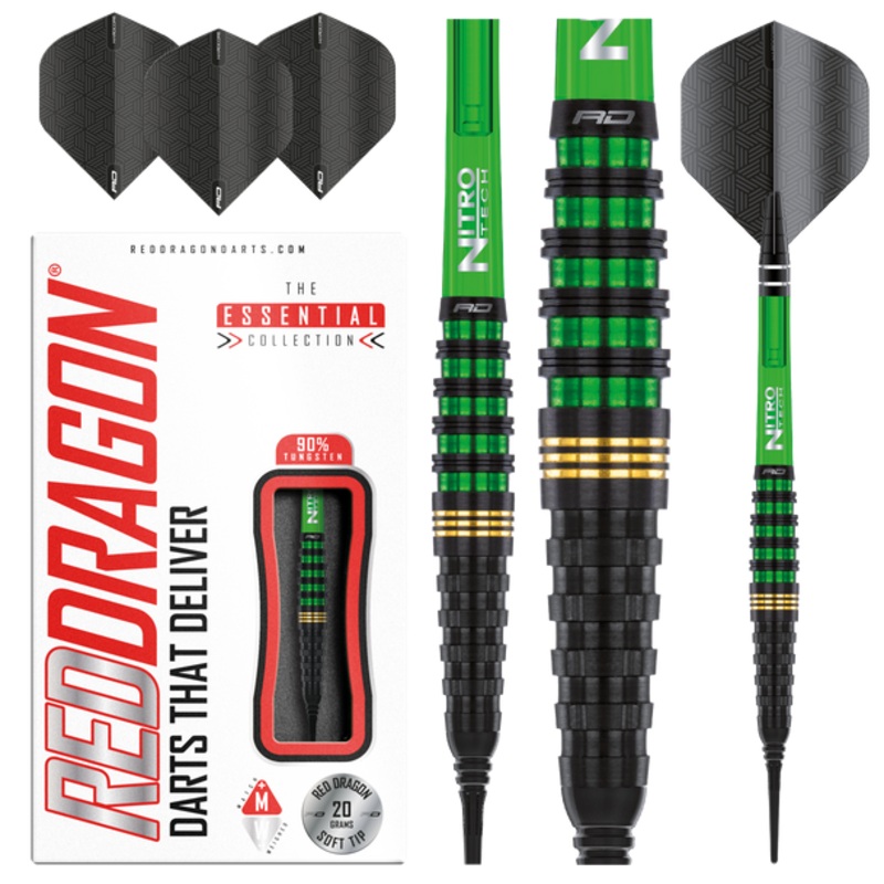 Red Dragon Krypton 20g Soft Tip Darts
