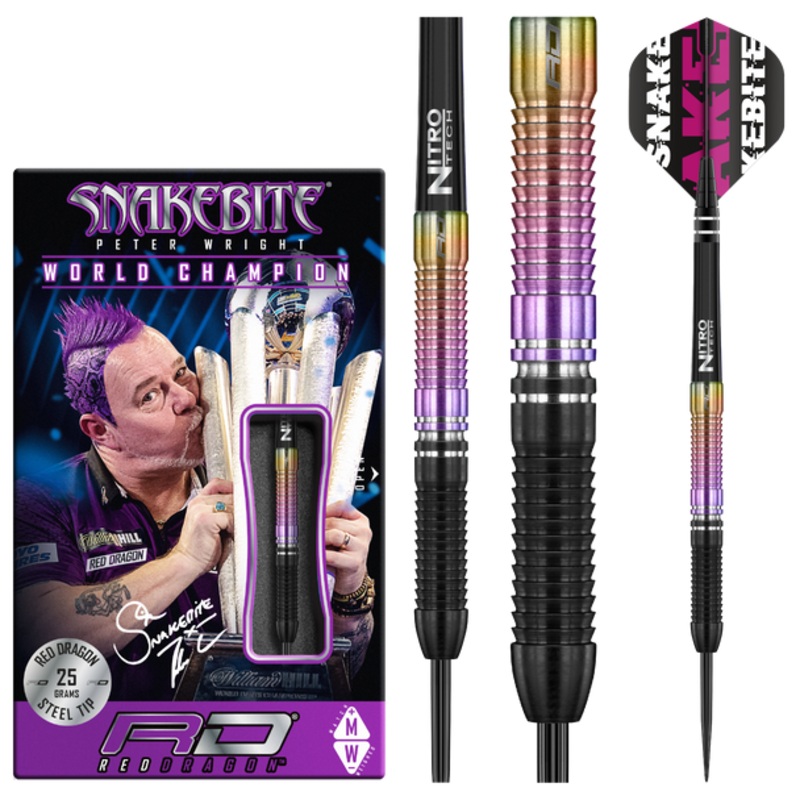 Red Dragon Peter Wright World Champion Special Edition 2020 25g Steel Tip