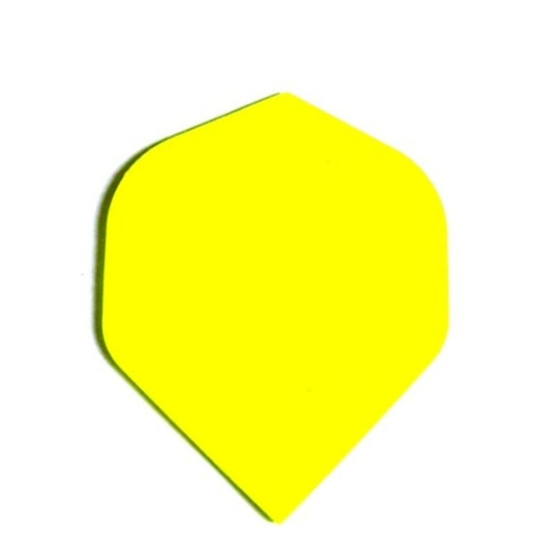 Standard Poly “Fluro Yellow” Flights PRN3
