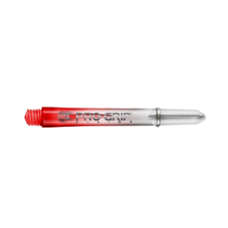 Target Pro Grip Vision Shafts – Clear Red Intermediate