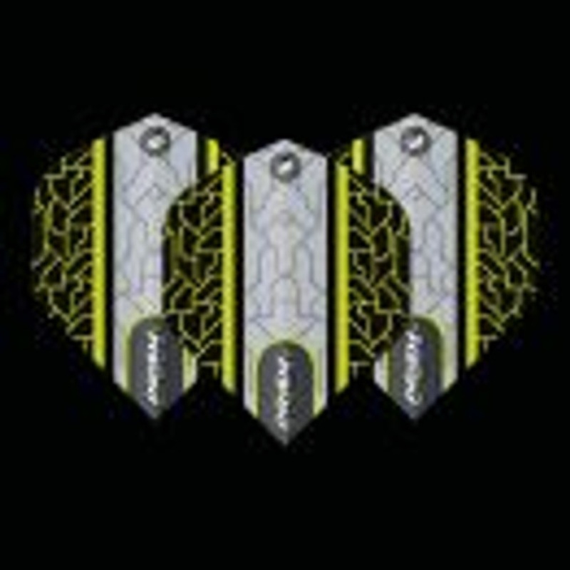 Winmau Prism Alpha Black & Yellow