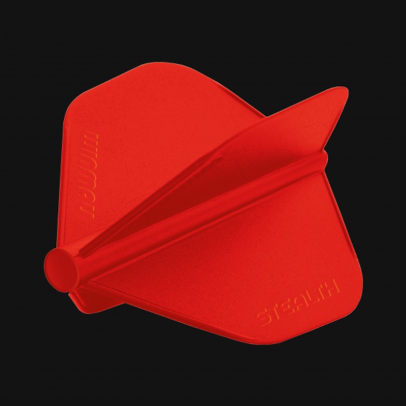 Winmau Stealth Standard 150 Micron Molded Flight – Red