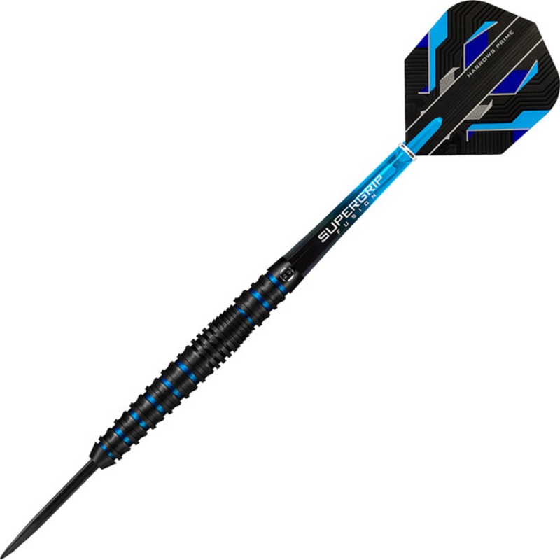 Harrows Spina 90% Steel Tip – Black & Blue 26gm