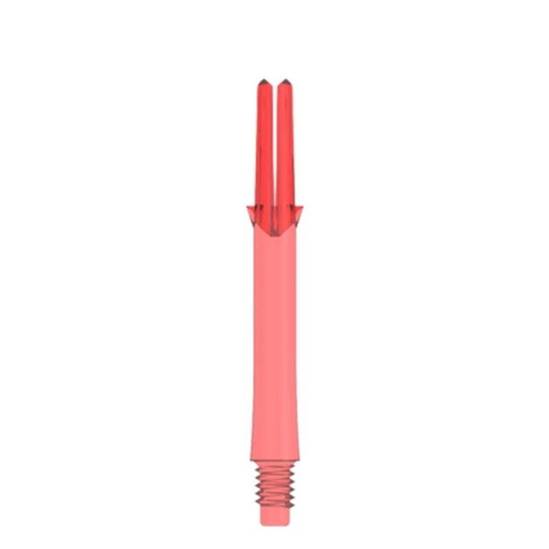 L-Style L-Shaft Straight Locked Clear Red Shafts – 260