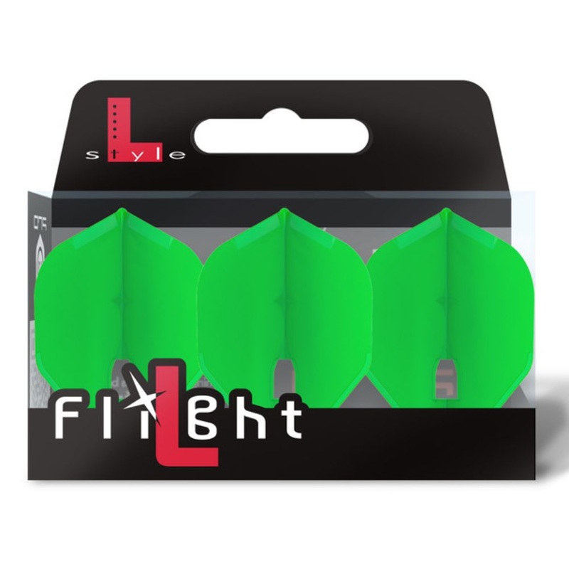 L-Style PRO L1c Champagne Flights – Lime Green